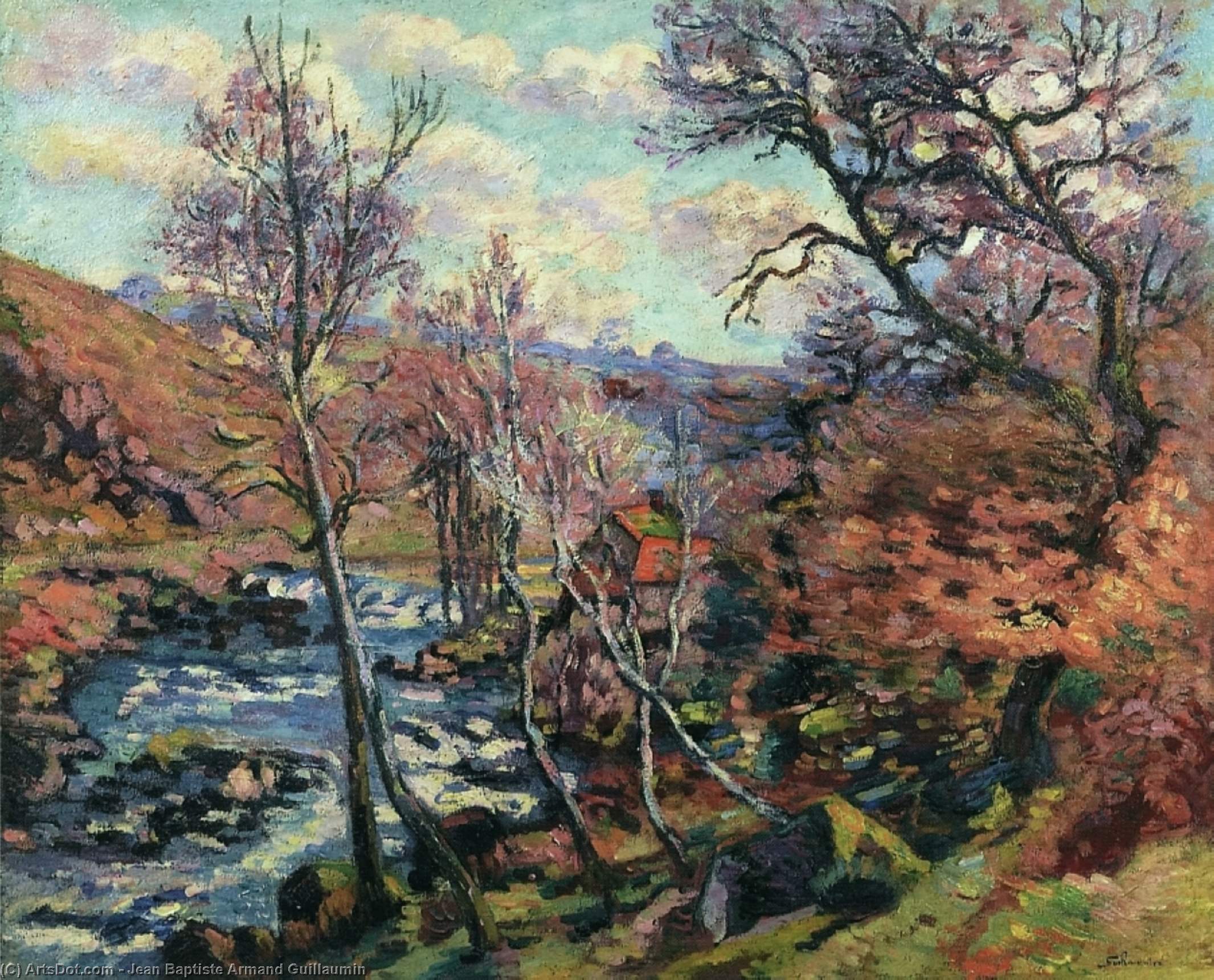 The Bouchardon Mill At Crozant — Ferdinand Guillaumin