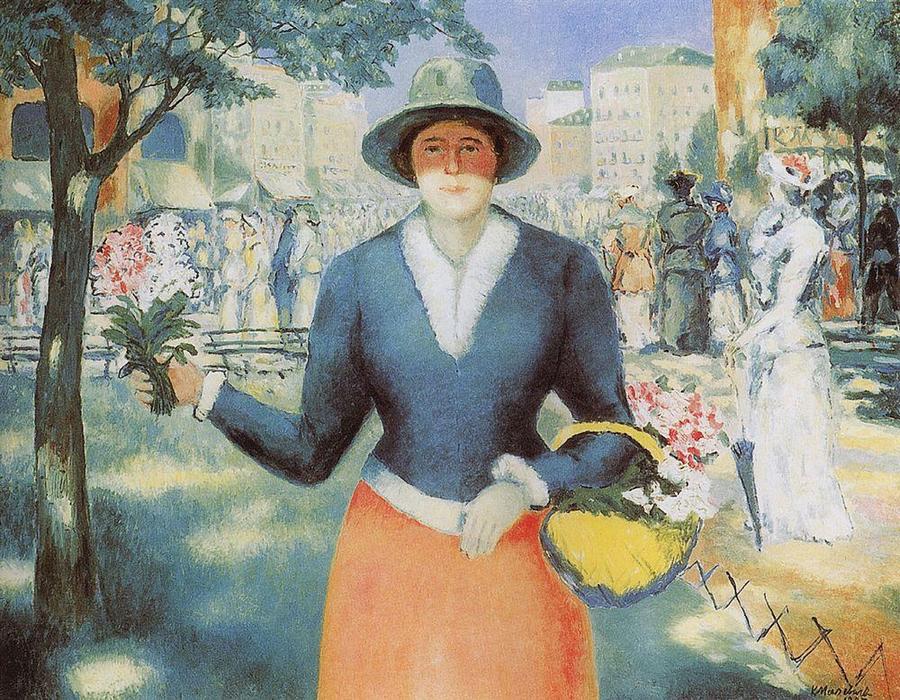 Flowergirl — Kazimir Malevich