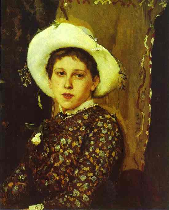 Portrait Of Tatyana Mamontova — Victor Vasnetsov