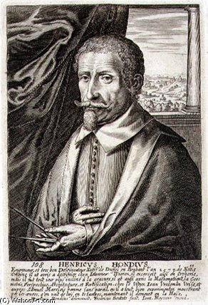 Self Portrait — Hendrik Hondius