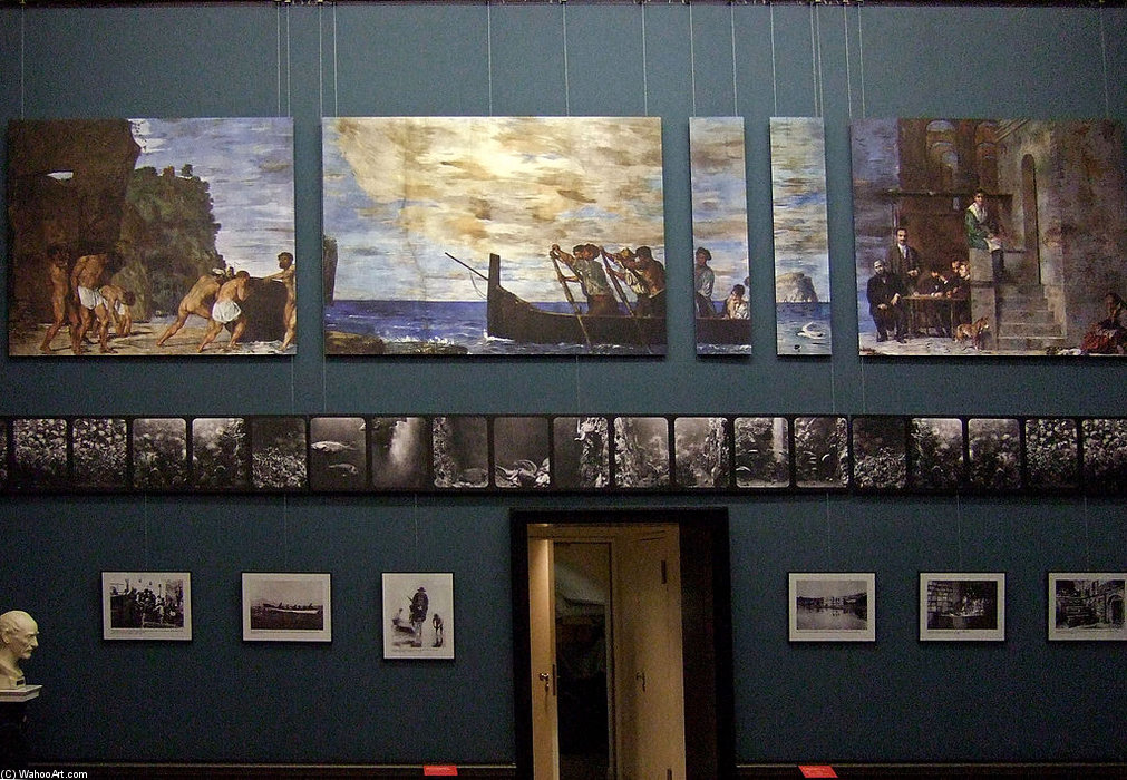 Rekonstruktion In Der Alten Nationalgalerie Berlin. — Hans Von Marées