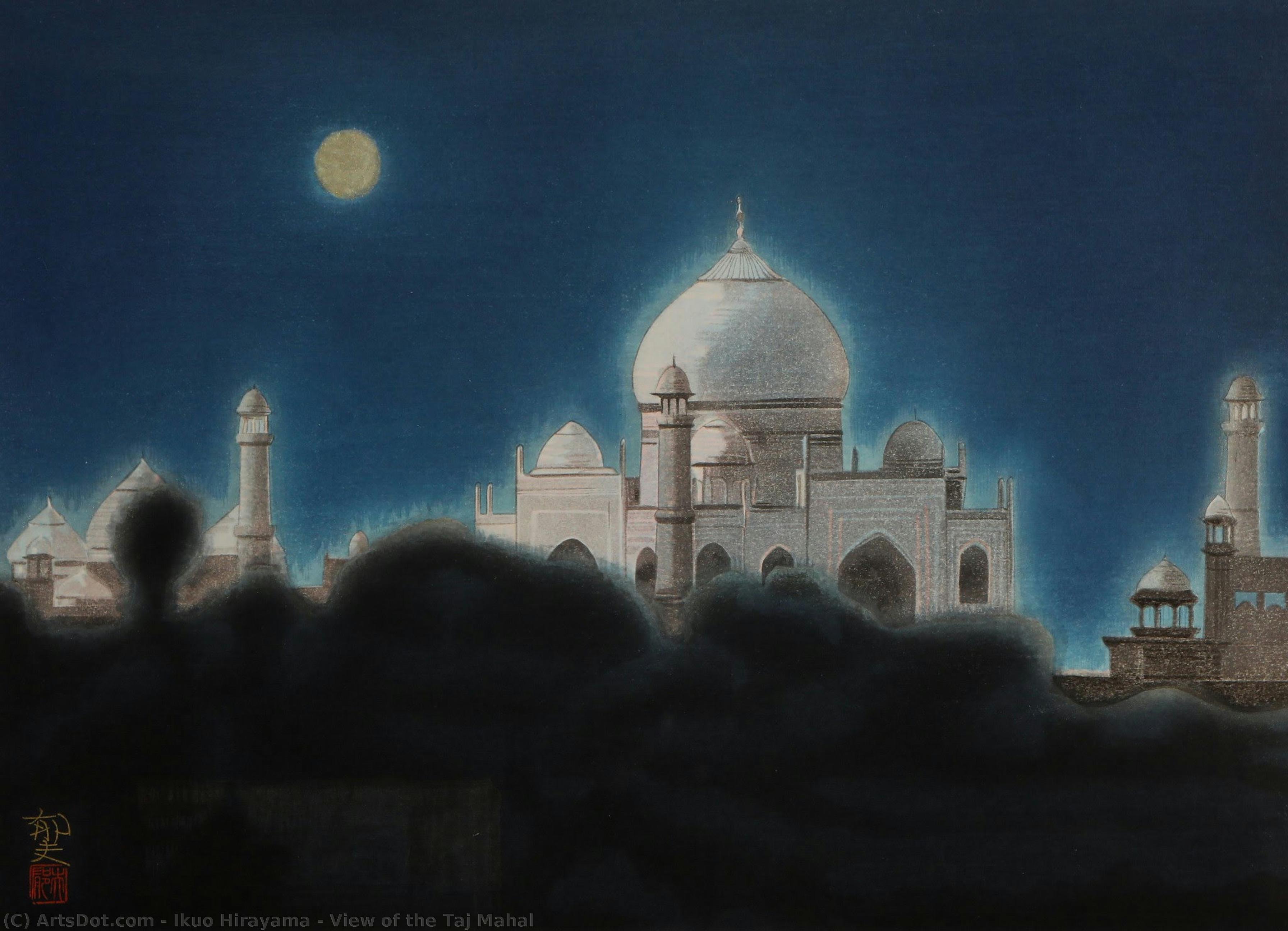 View Of The Taj Mahal — Ikuo Hirayama
