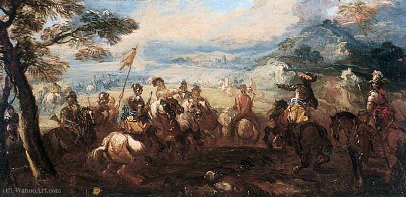 Battle Scene — Antonio Maria Marini