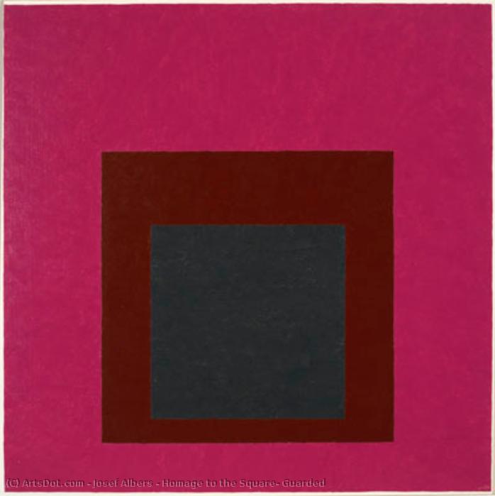 Homage To The Square: Guarded — Josef Albers