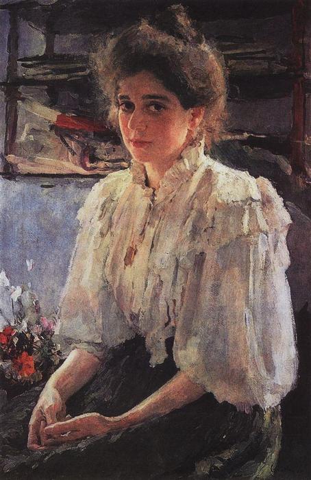 Portrait Of Maria Lvova — Valentin Alexandrovich Serov