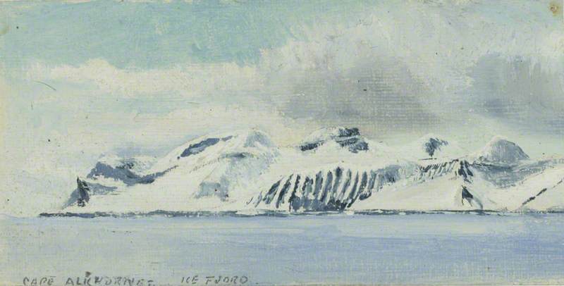 The Alkhornet From Within Ice Fiord — Roger Pocock
