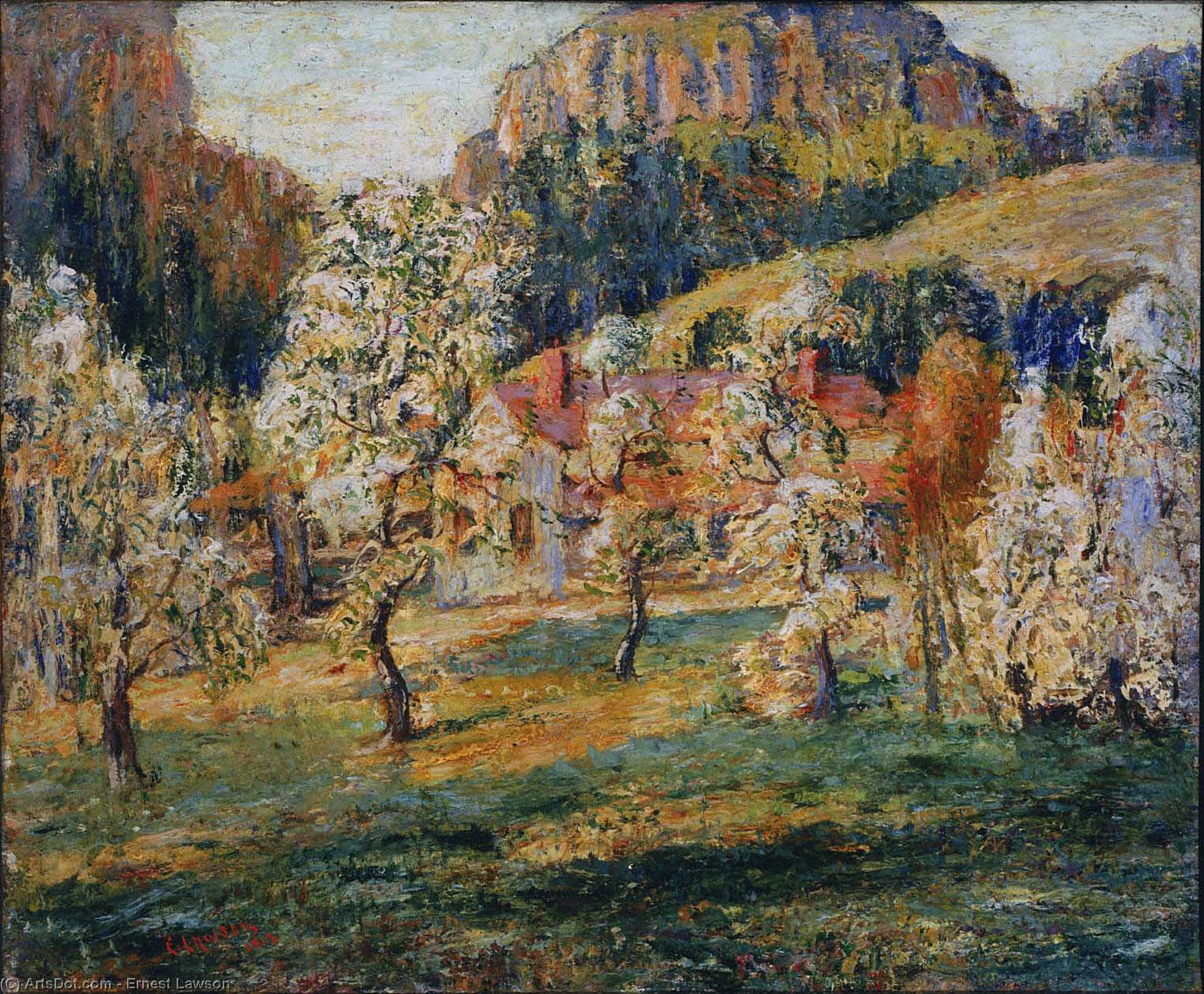 May In The Mountains — Ernest Lawson