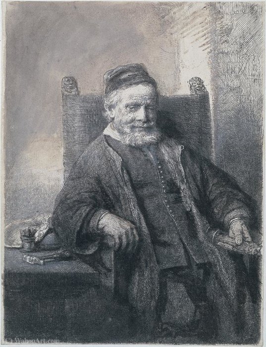 Portrait Of Johannes Lutma — Johannes The Younger Lutma