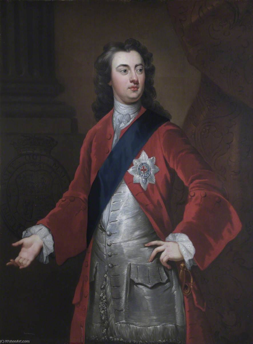 Charles (1701–1750), 2nd Duke Of Richmond And Lennox, Kg — Jonathan Richardson The Elder