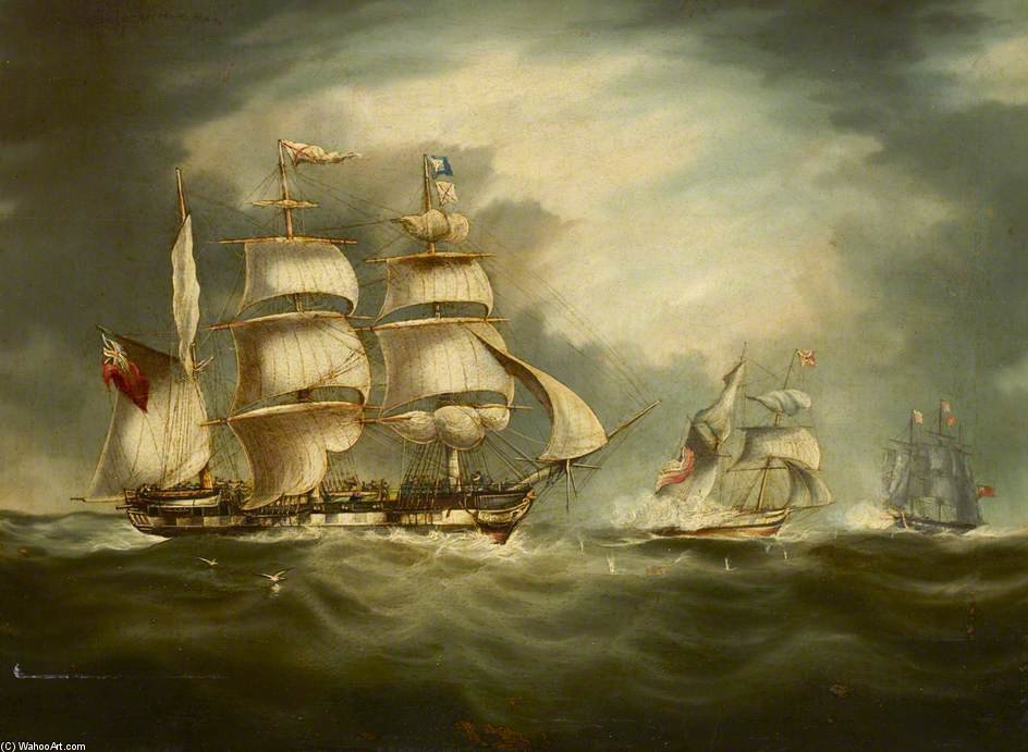 Capture Of The 'gypsy' — Thomas Buttersworth