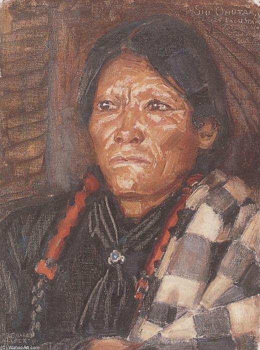 The Indian Siu Ohutaa — Akseli Gallen-kallela