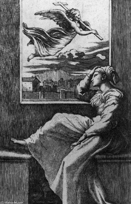 The Vision Of St Helena — Marcantonio Raimondi