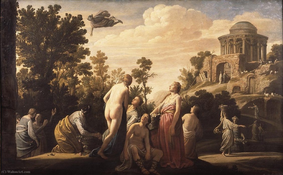 Mercury And Herse — Claes Cornelisz Moeyaert (icolaes Moyaert)