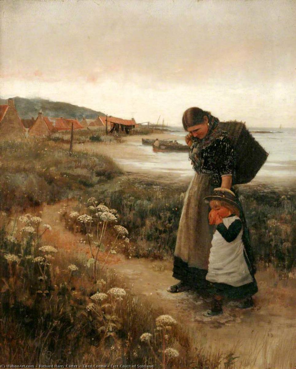 Tired Connie, East Coast Of Scotland — Richard Harry Carter