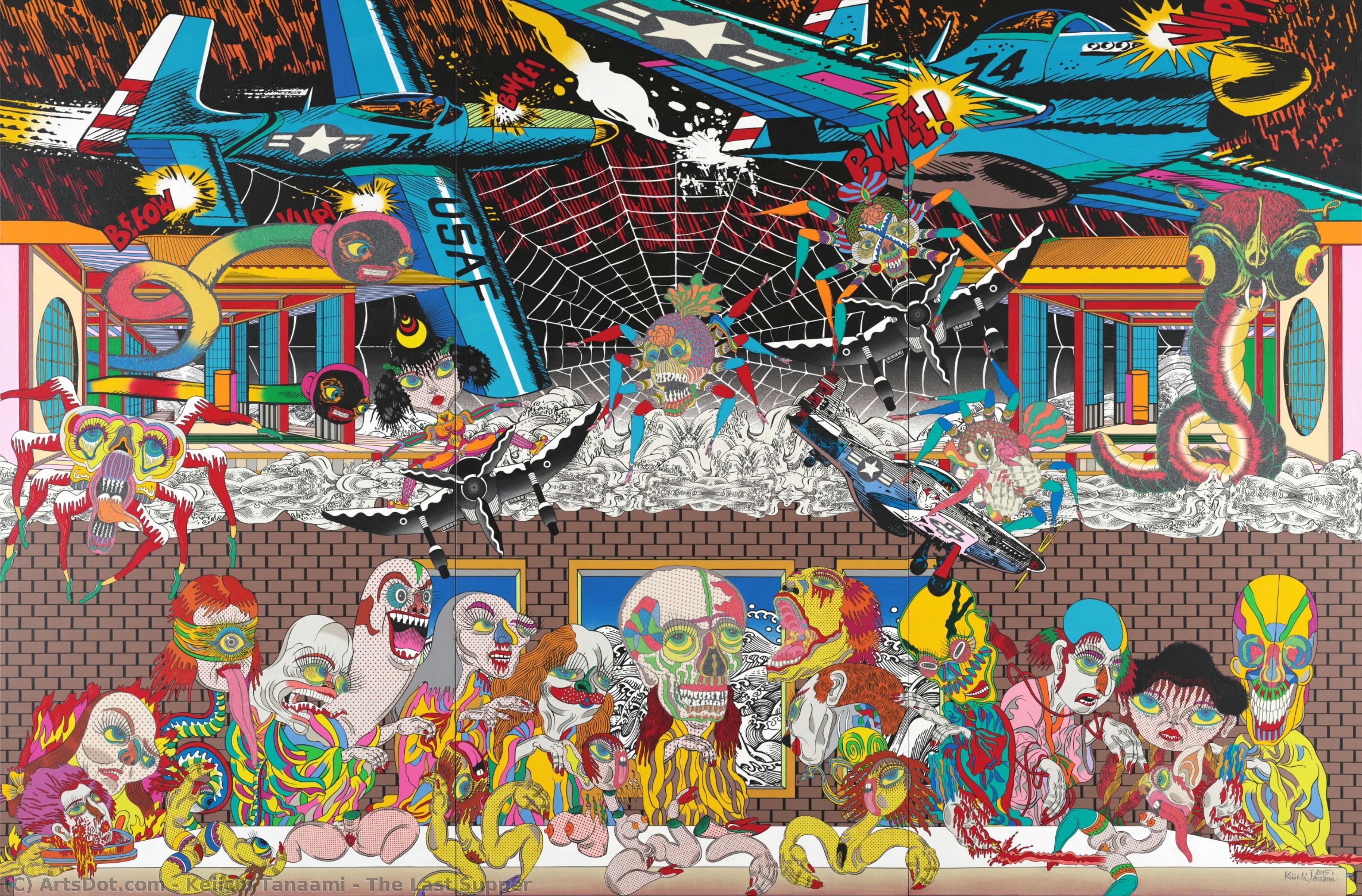 The Last Supper — Keiichi Tanaami