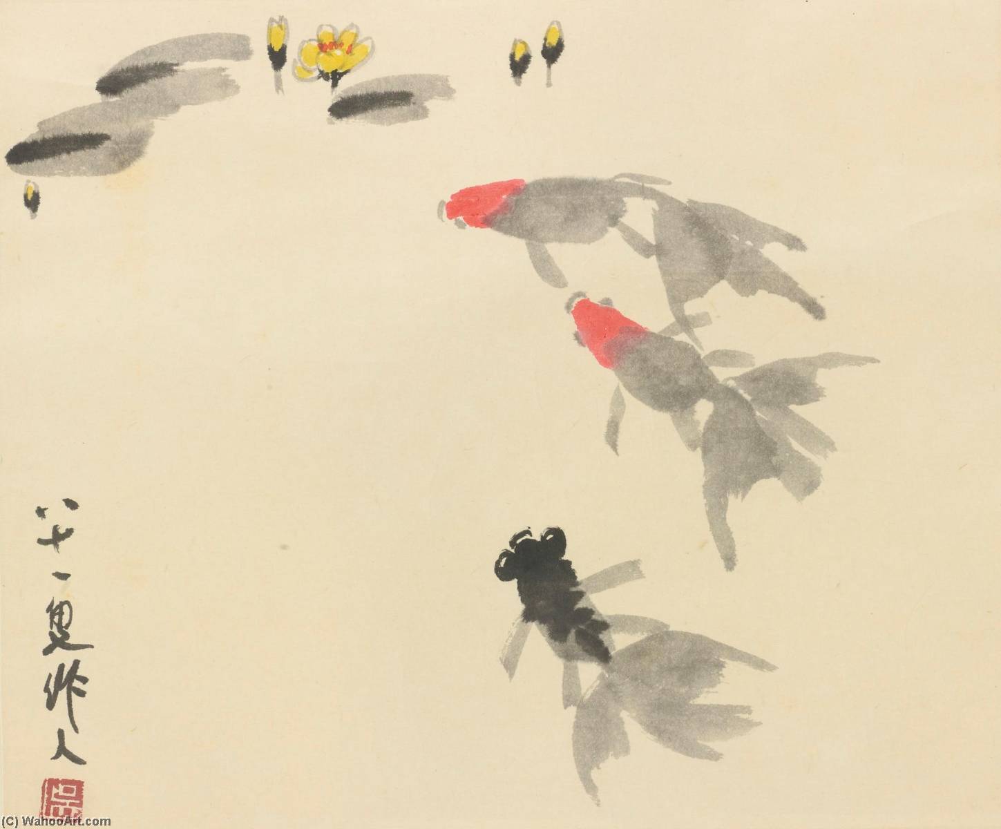 Gold Fish — Wu Zuoren