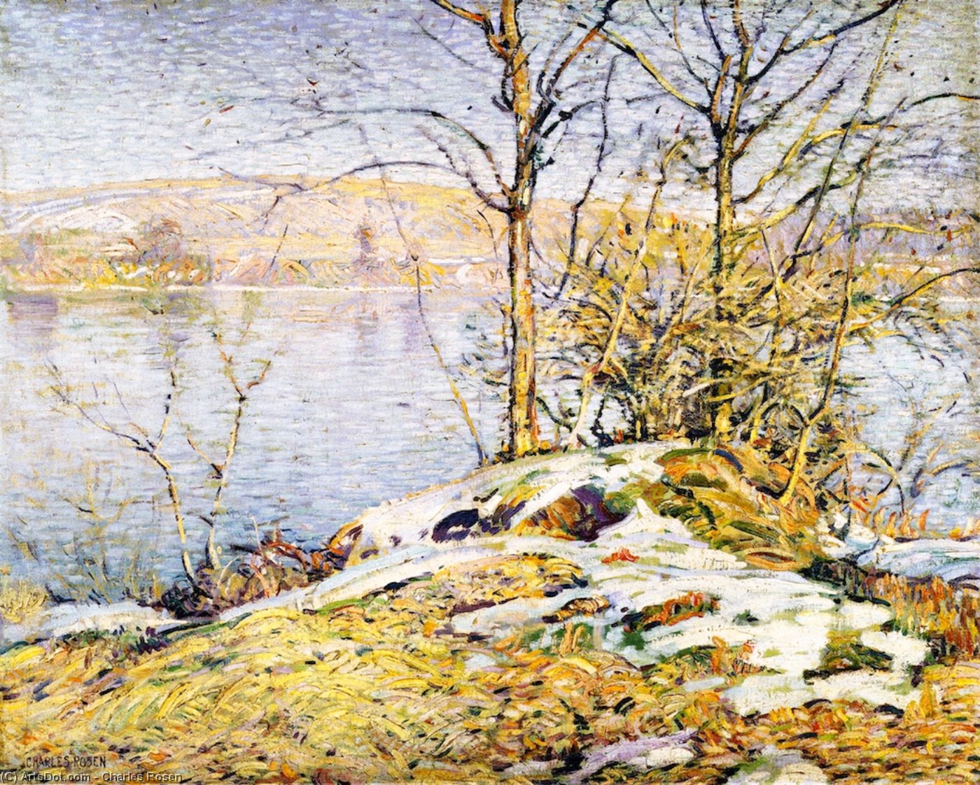 The Delaware In Winter — Charles Rosen