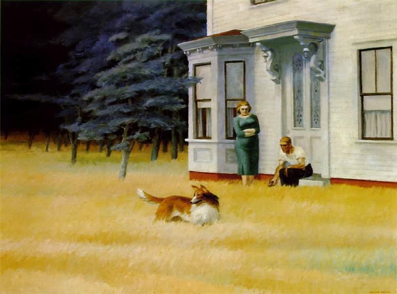 Cape Cod Evening — Эдвард Хоппер