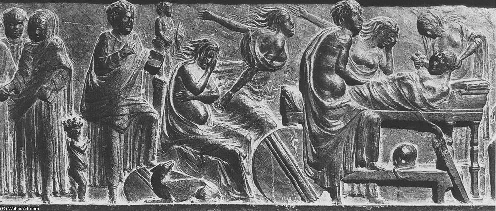 Tomb Of Francesco Sassetti (detail) — Giuliano Da Sangallo