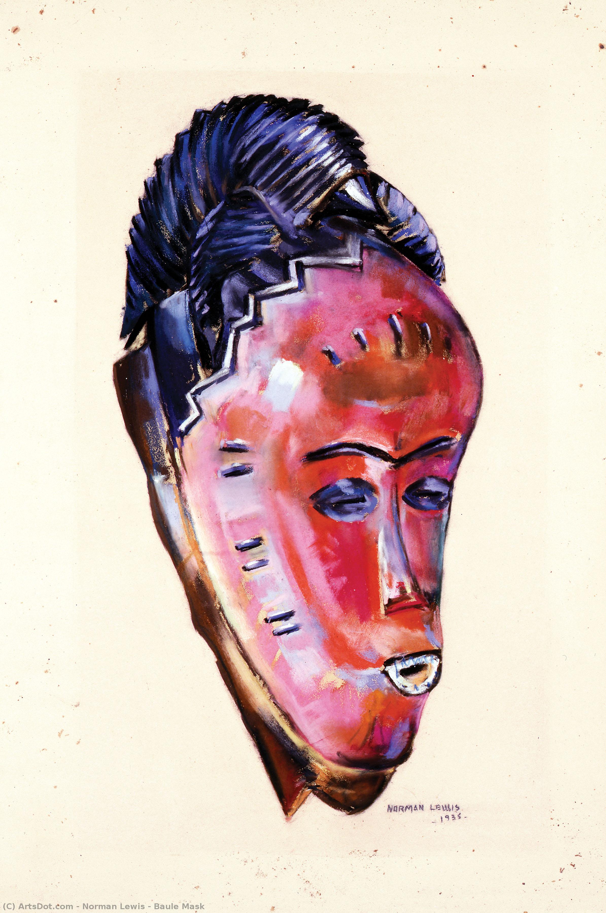 Baule Mask — Norman Lewis