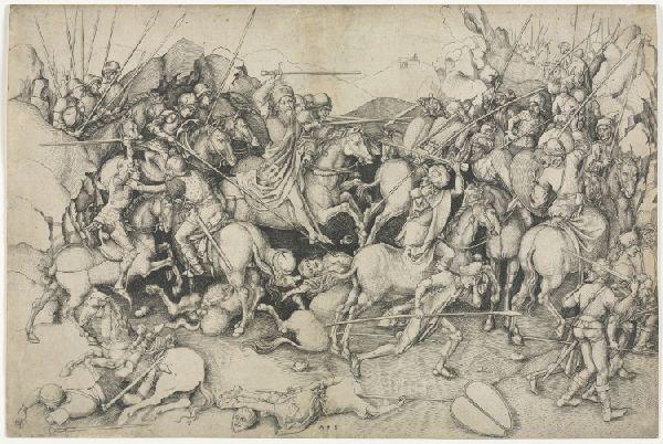 St.james And The Saracens — Martin Schongauer