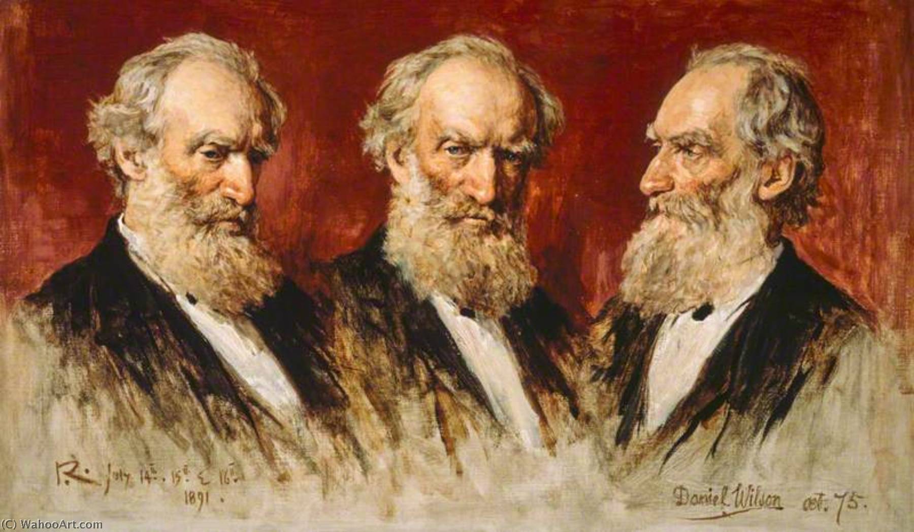 Sir Daniel Wilson (1816–1892), Antiquary — George Reid