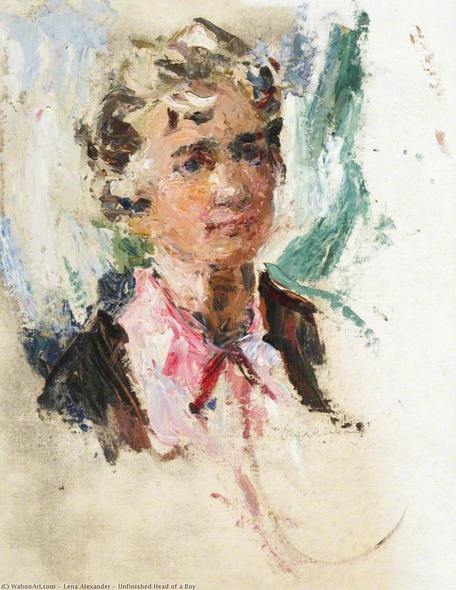 Unfinished Head Of A Boy — Lena Alexander