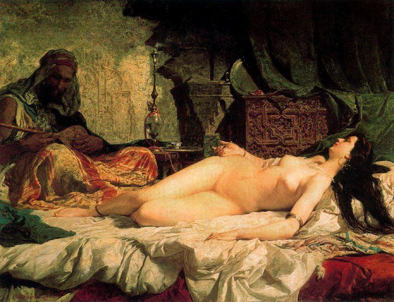 Odalisque — Мариано Фортуни