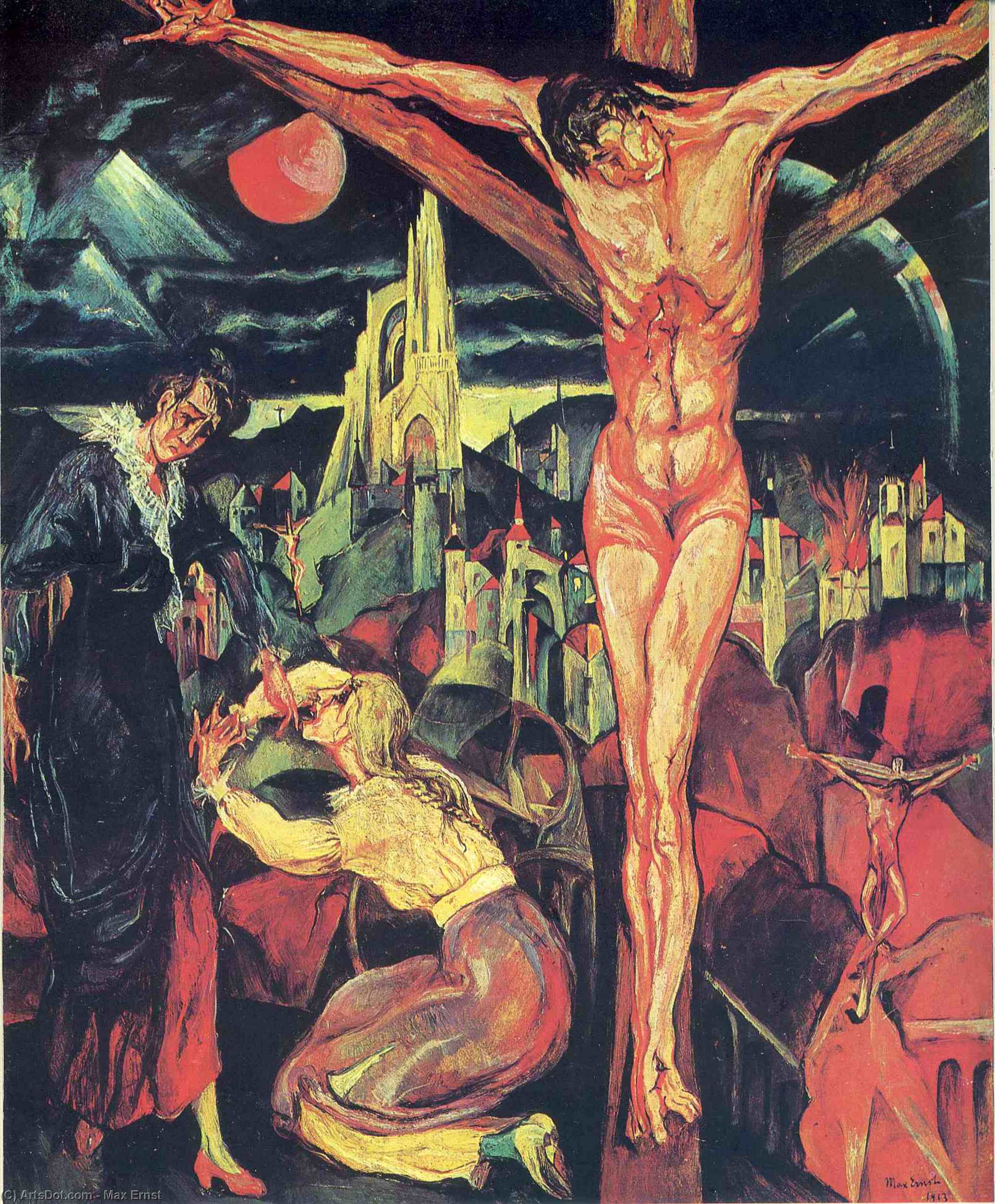 Crucifixion — Макс Эрнст