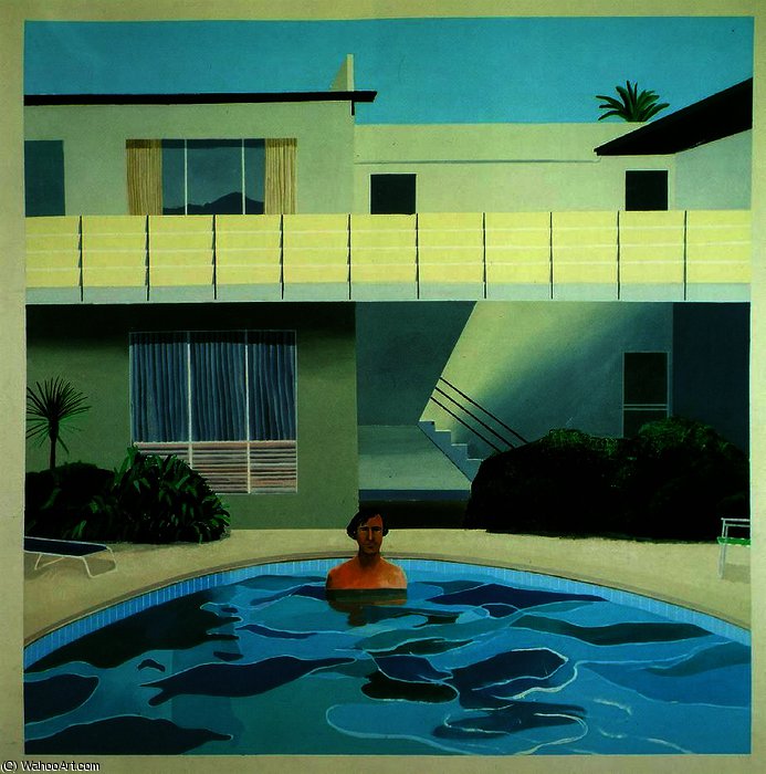 Portrait Of Nick Wilder — David Hockney