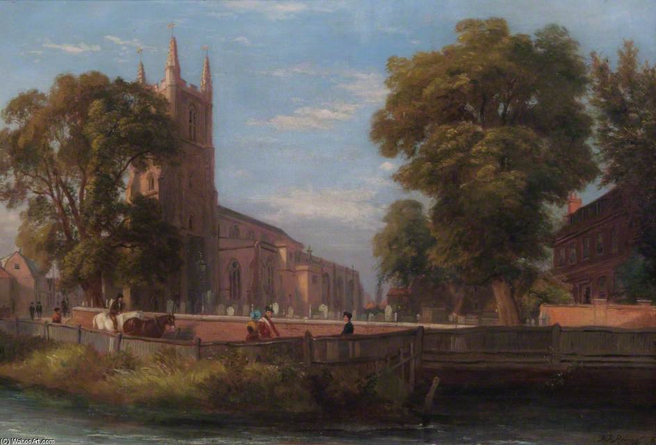 Croydon Parish Church, Surrey — Ramsay Richard Reinagle