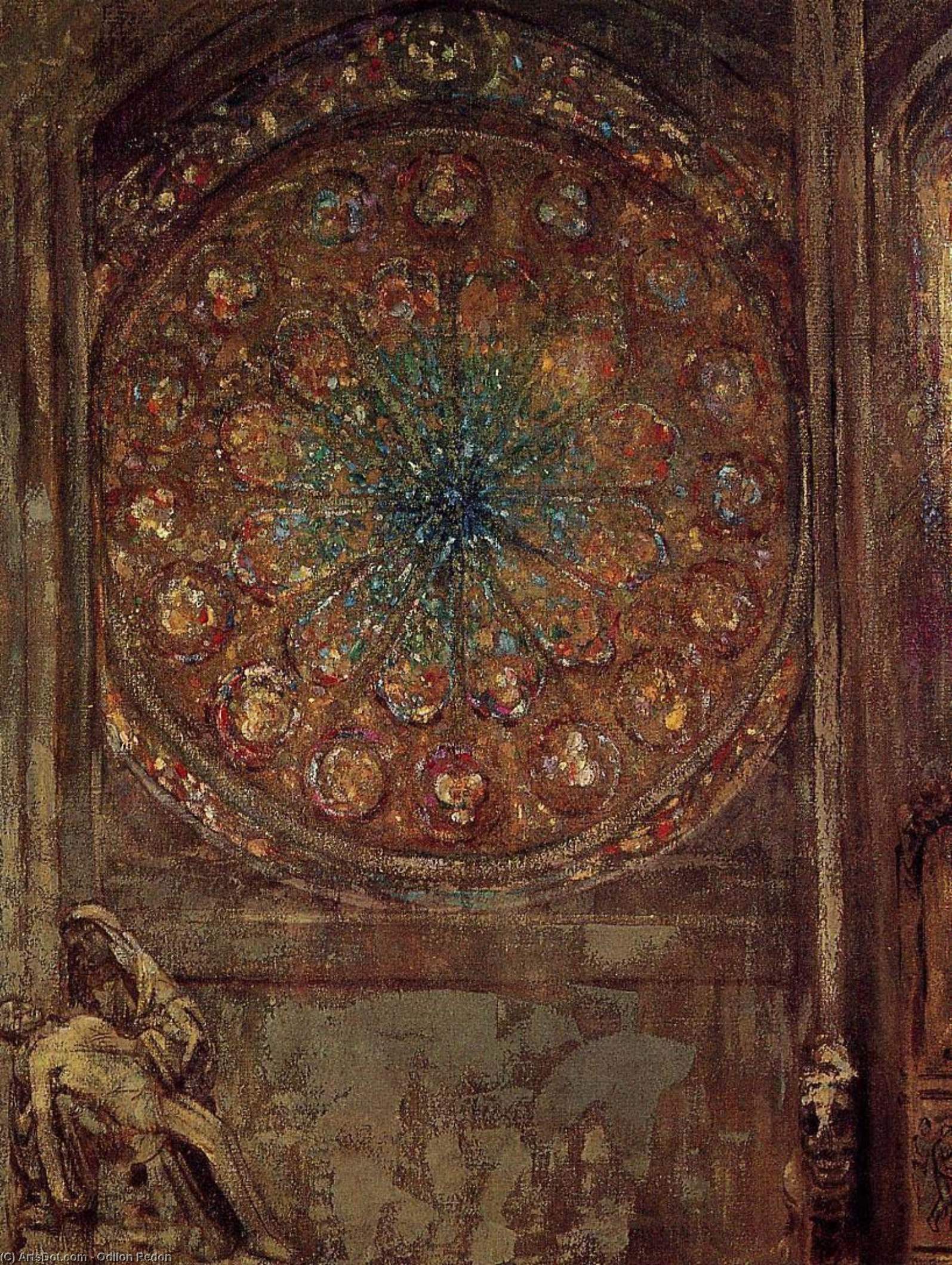 Окно — Одилон Редон