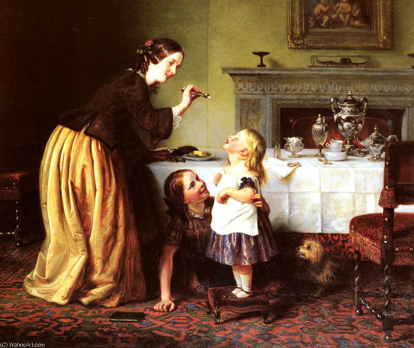 Breakfast Time — Charles West Cope