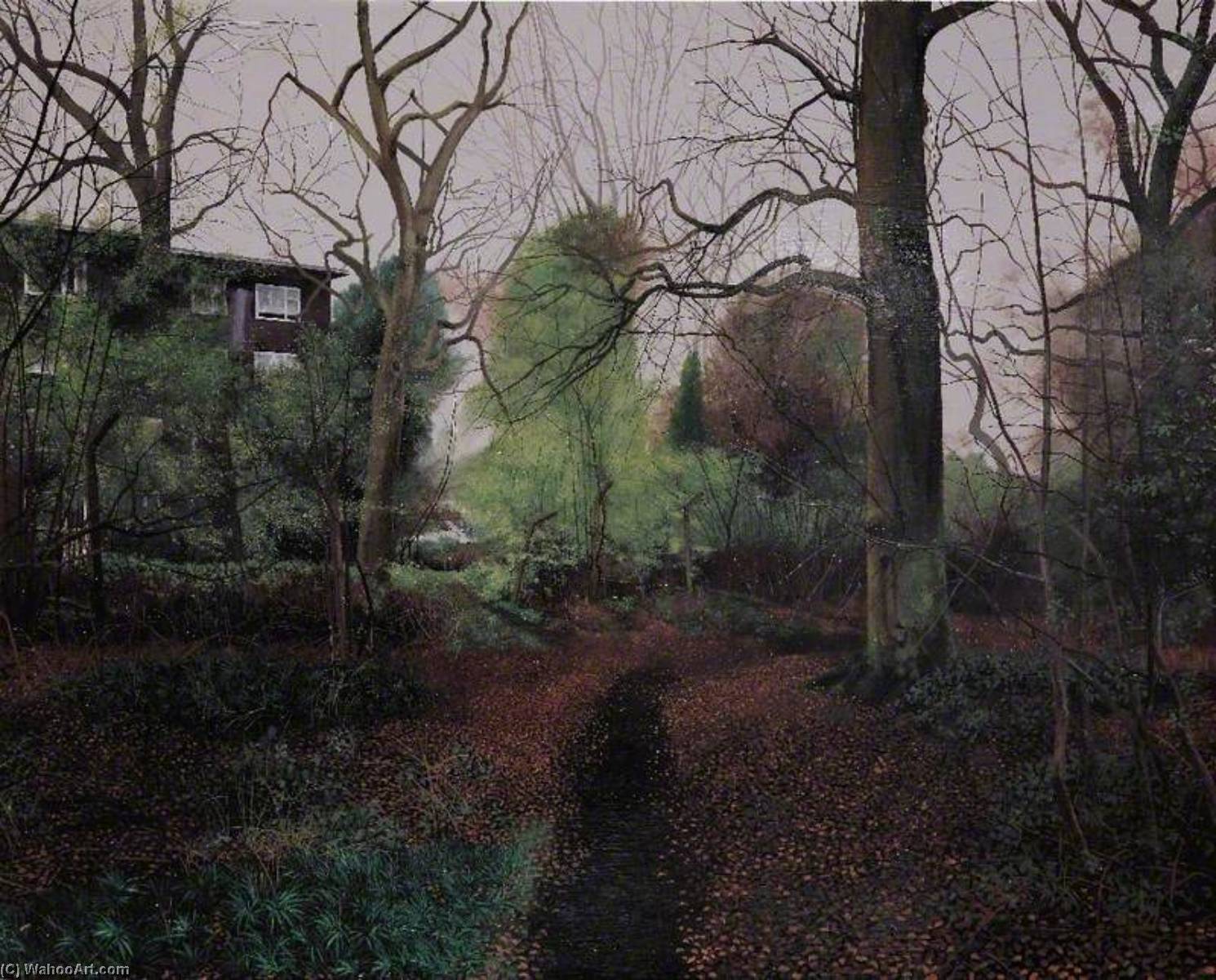 Scenes From The Passion The Path To Pepys Corner — George Shaw