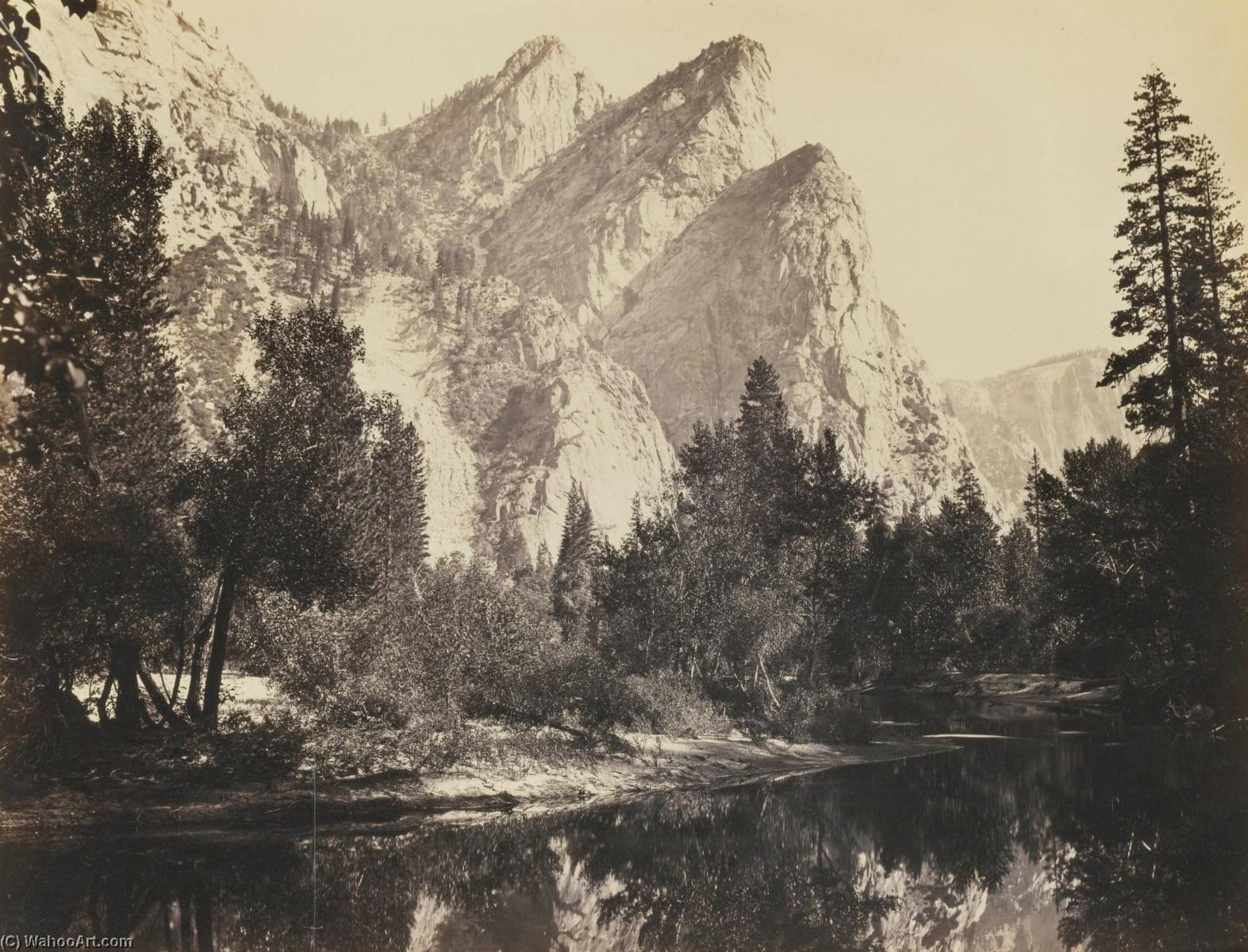 'three Brothers' — Carleton Emmons Watkins
