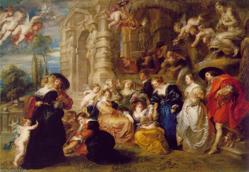 The Garden Of Love C.1630-32, Prado — Peter Paul Rubens