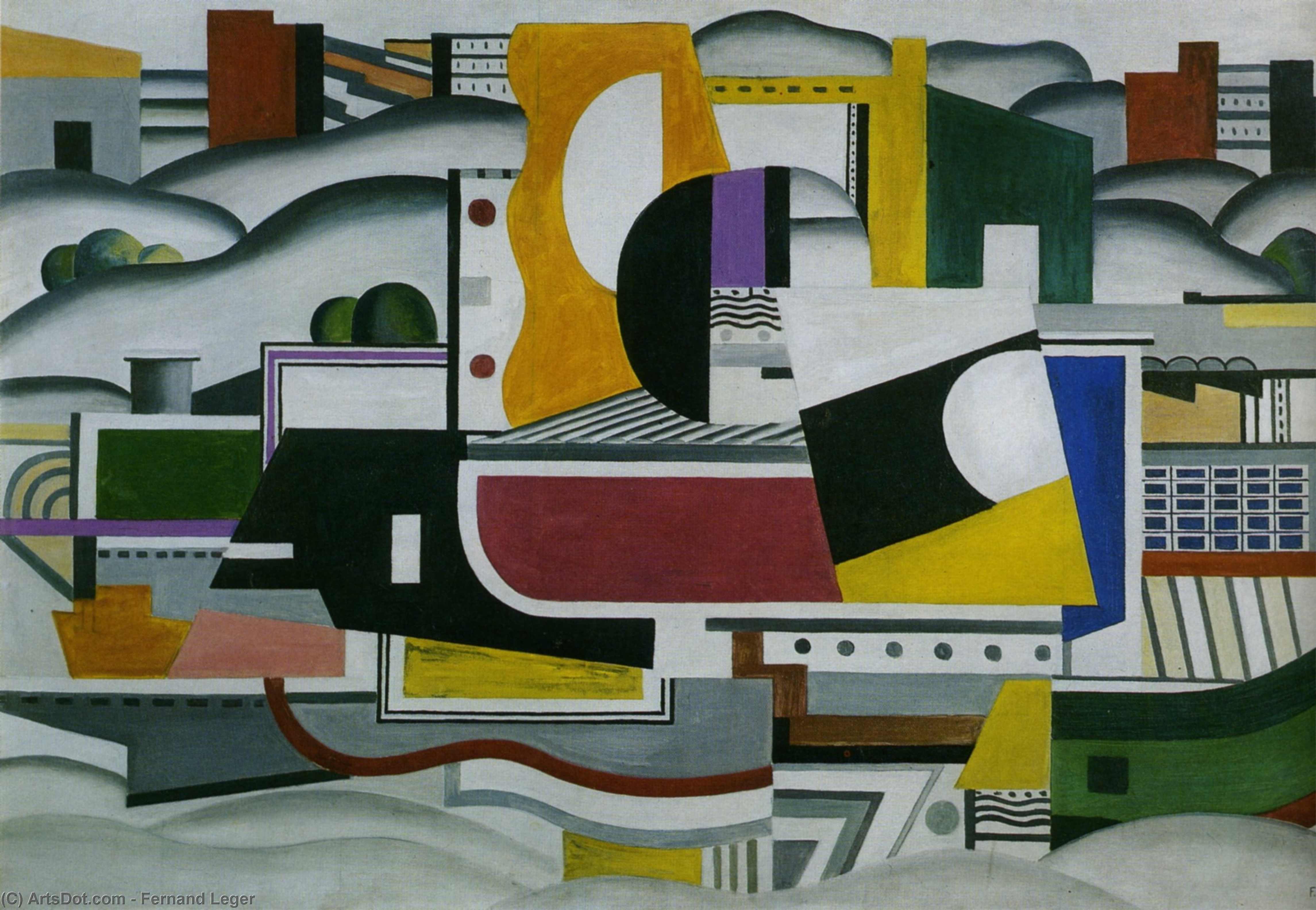 The Large Tug Boat — Fernand Léger