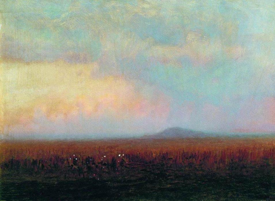 Twilight In The Steppe — Arkhip Ivanovich Kuindzhi