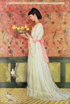 Portrait Of Mrs Ingram Bywater — Walter Crane