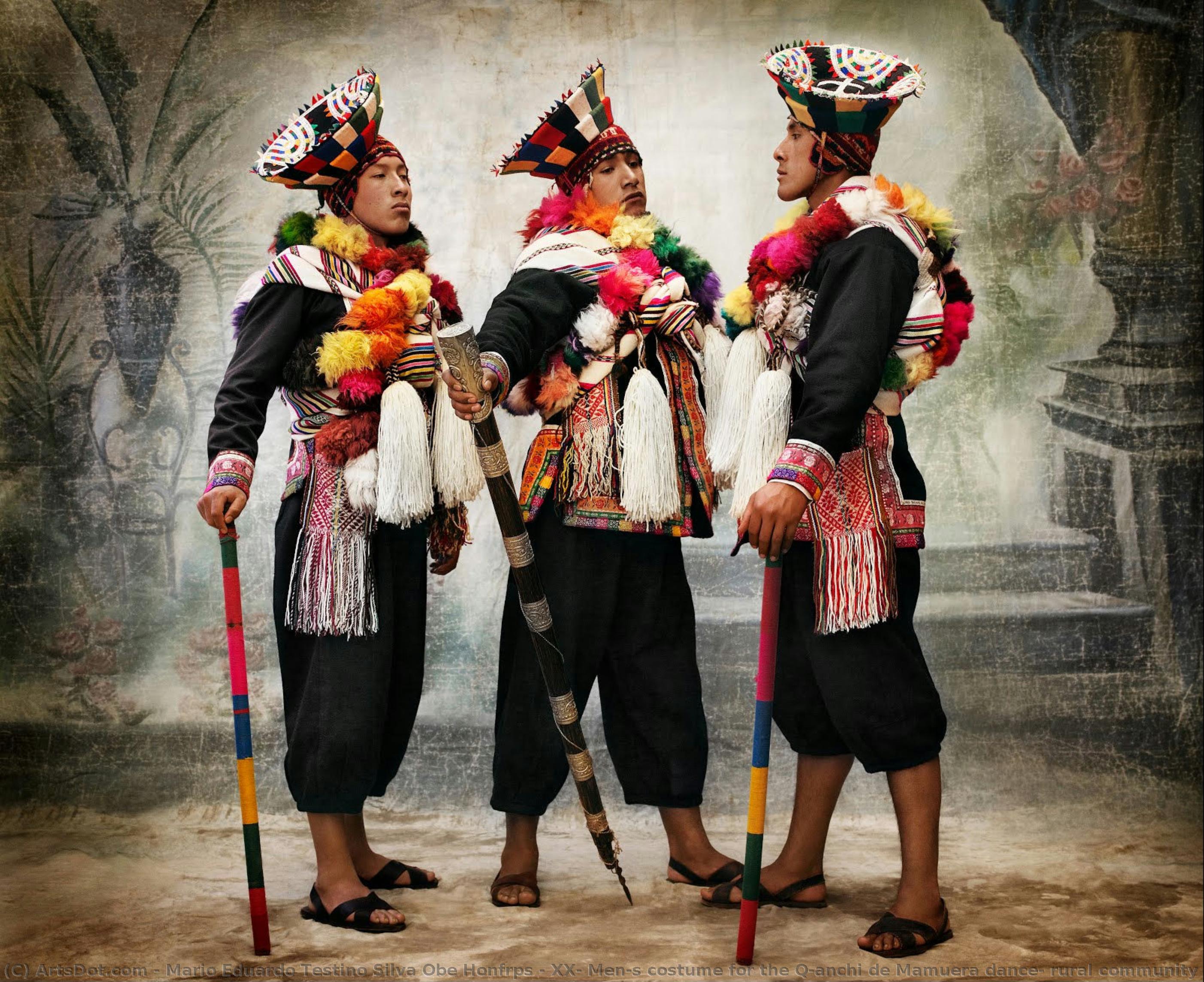 Xx, Men’s Costume For The Q’anchi De Mamuera Dance, Rural Community Of Mamuera, District Of Maranganí, Province Of Canchis, Cusco, Peru 2010 — Mario Testino
