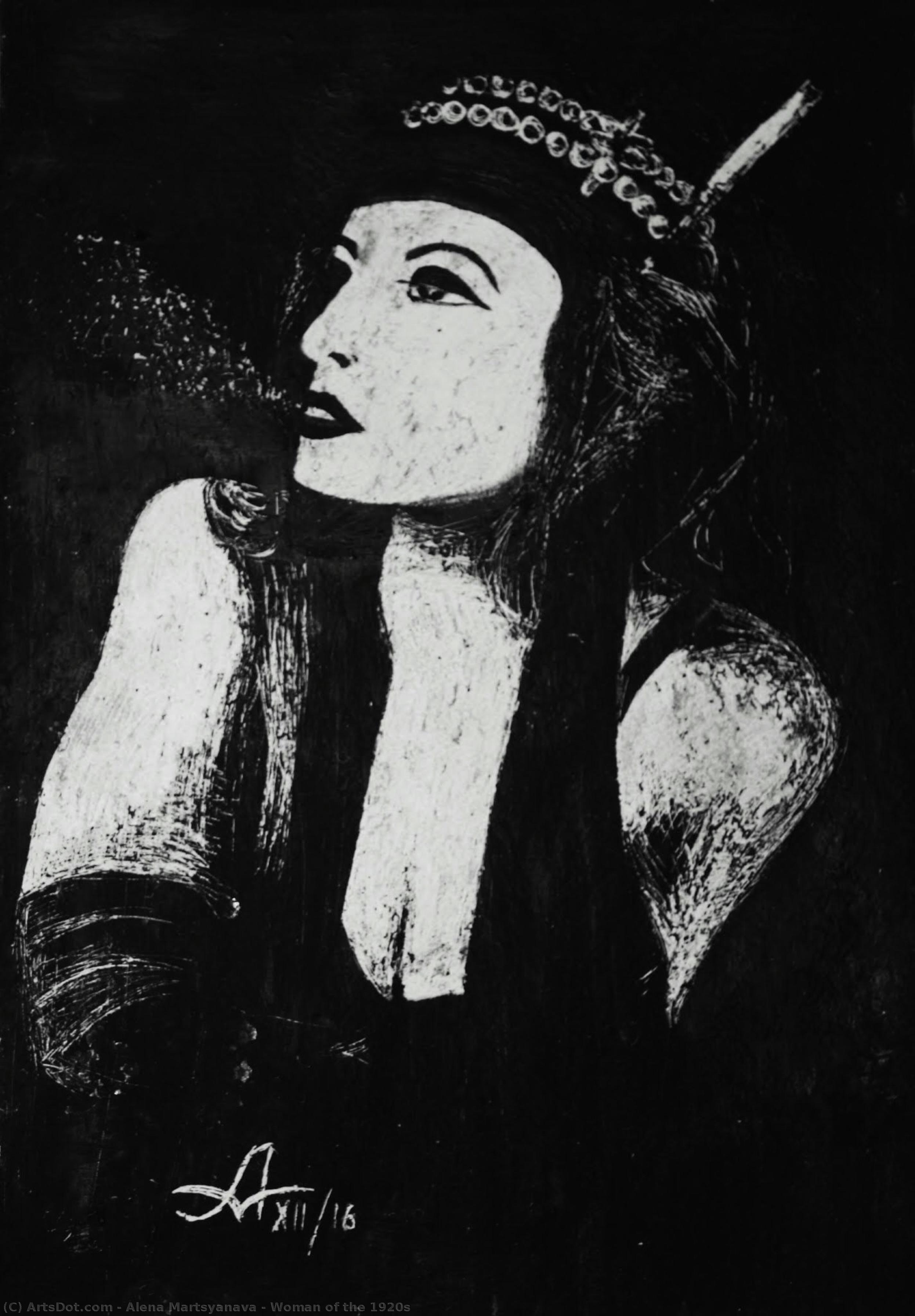 Woman Of The 1920s — Alena Martsyanava