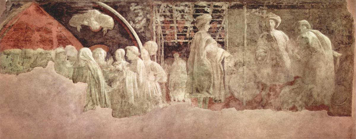 Scene Of Peace Offerings, Noah's Drunkenness And Shame — Paolo Uccello