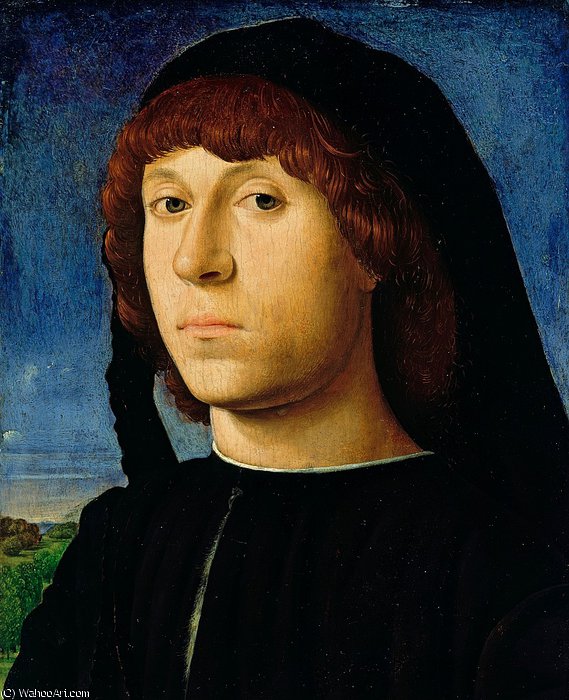 Portrait Of A Young Man — Antonello Di Giovanni Di Antonio (antonello Da Messina)