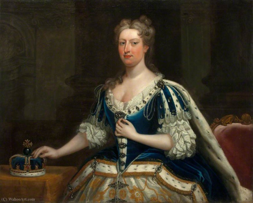 Queen Caroline Of Brandenburg-anspach — Jacopo Amigoni