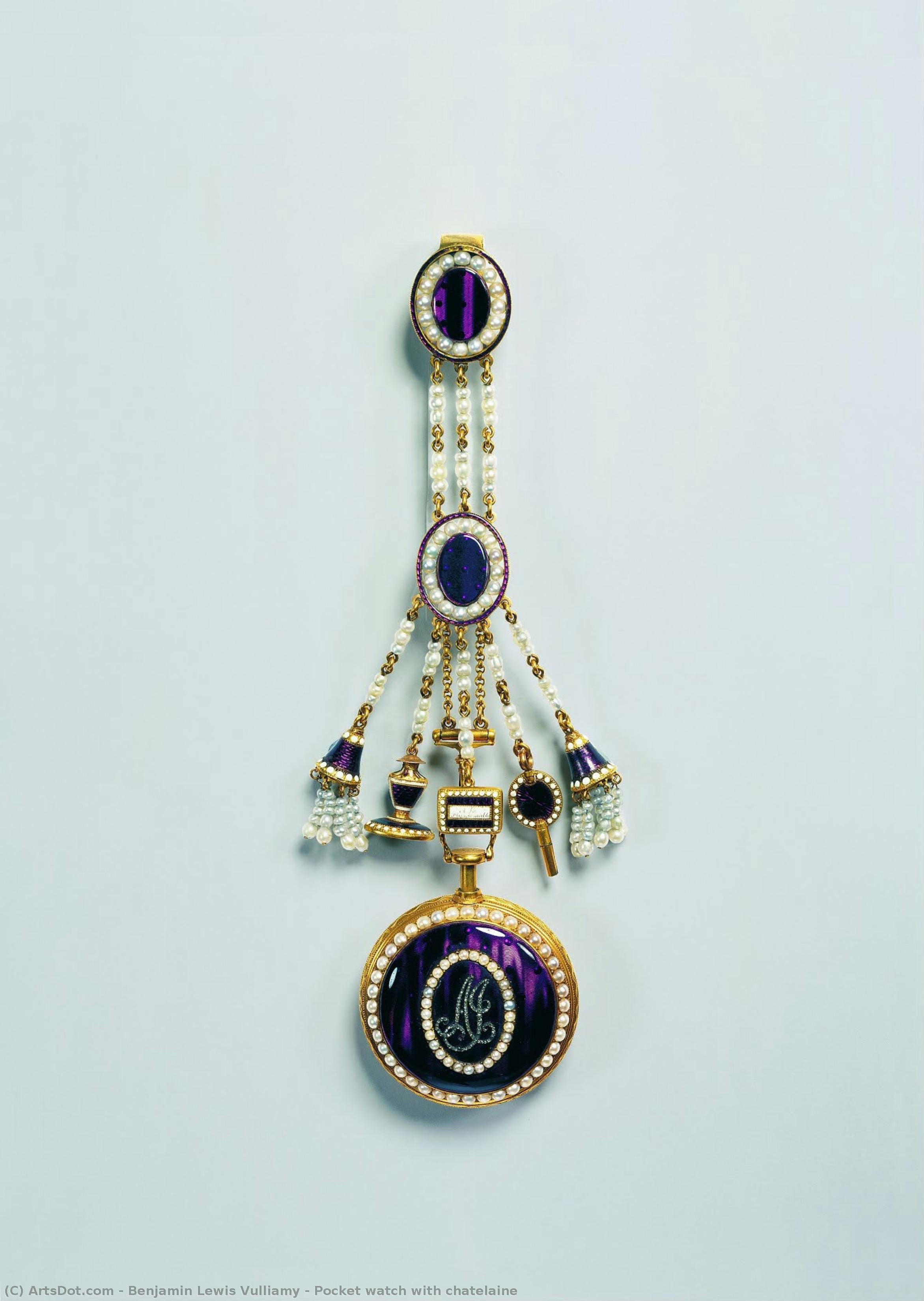 Pocket Watch With Chatelaine — Benjamin Lewis Vulliamy