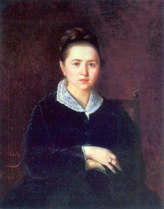 Portrait Of An Unknown — Vasili Perov