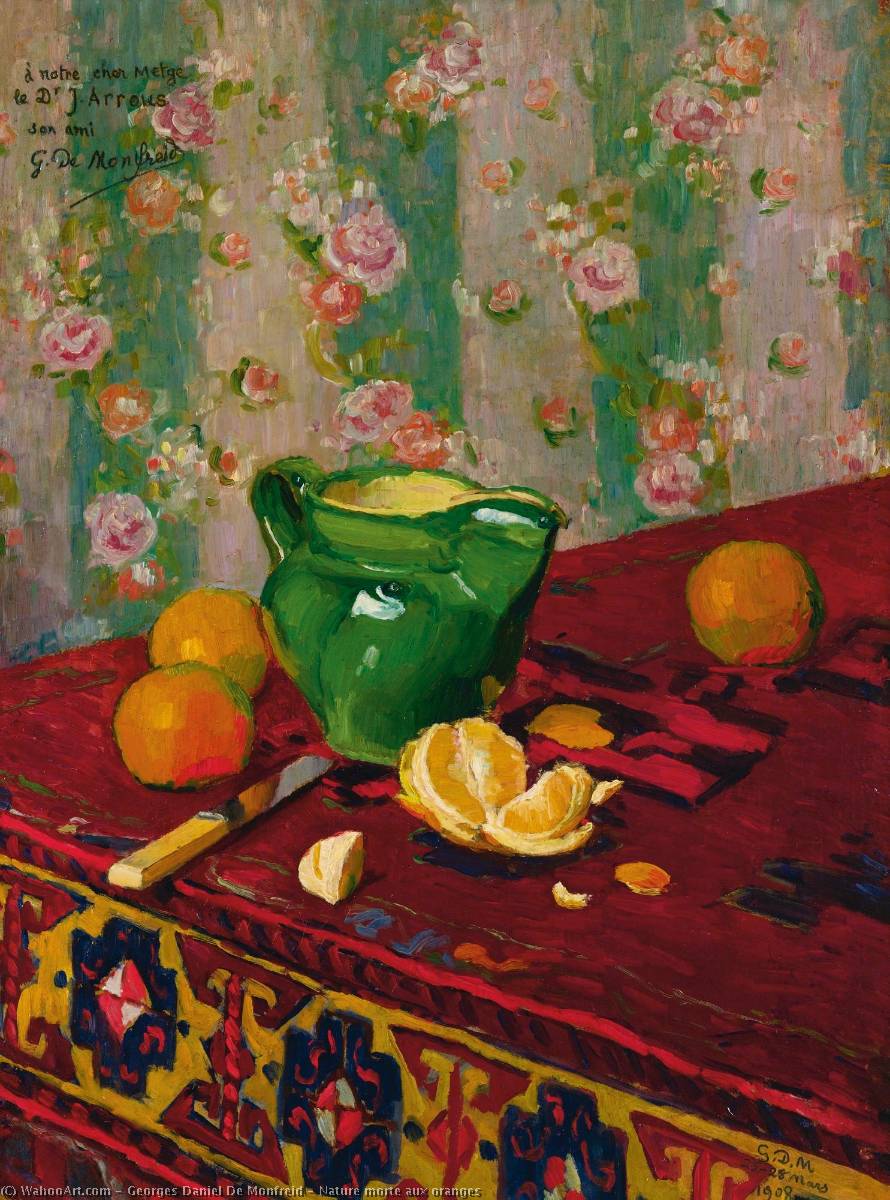 Nature Morte Aux Oranges — Georges Daniel De Monfreid