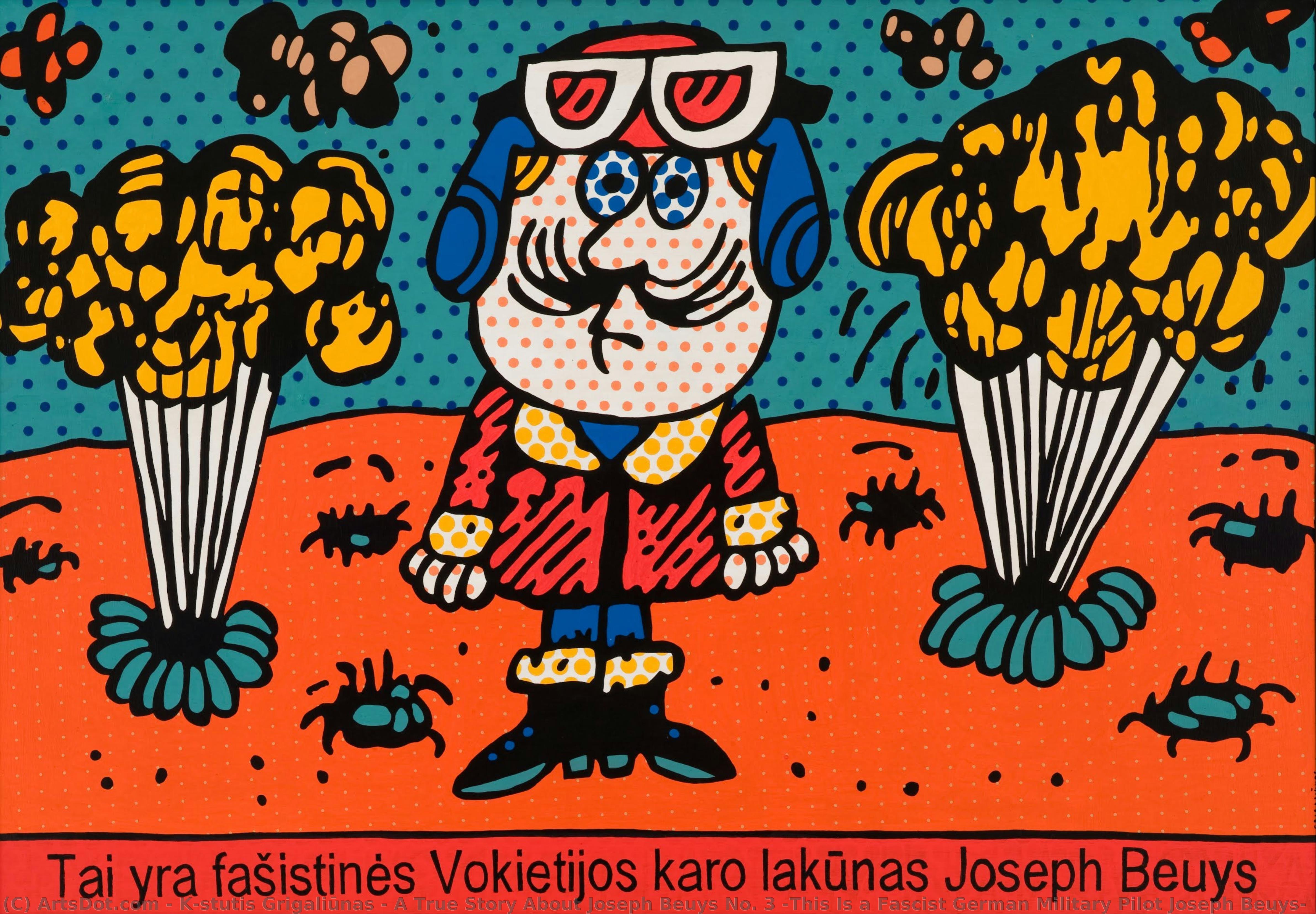 A True Story About Joseph Beuys No. 3 (this Is A Fascist German Military Pilot Joseph Beuys) — Kęstutis Grigaliūnas