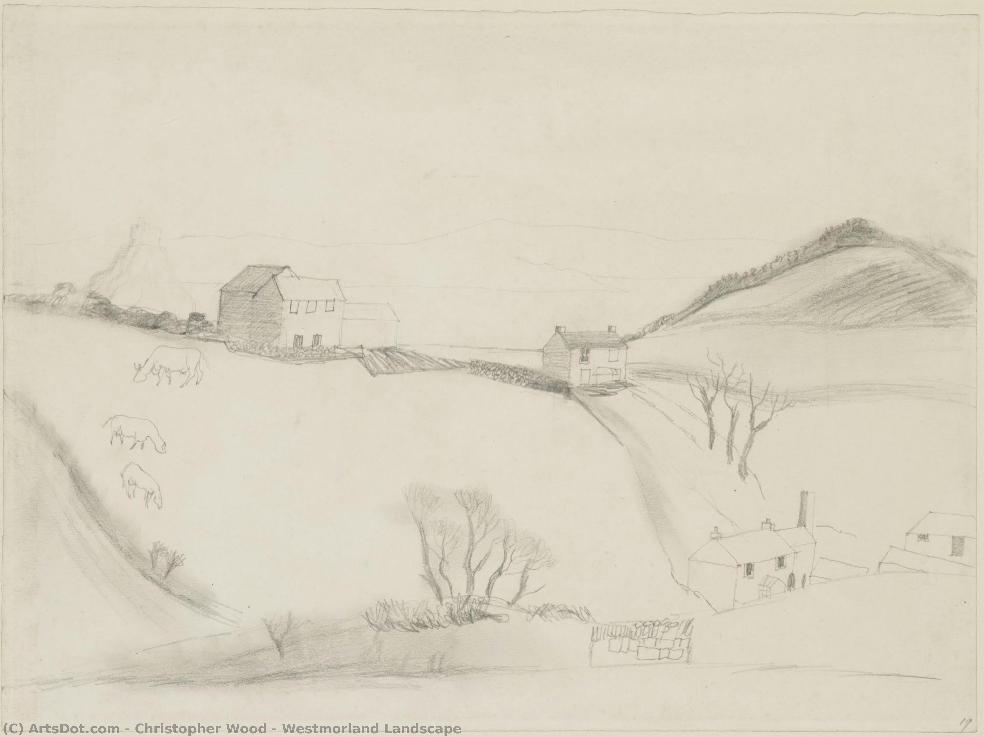 Westmorland Landscape — Christopher Wood
