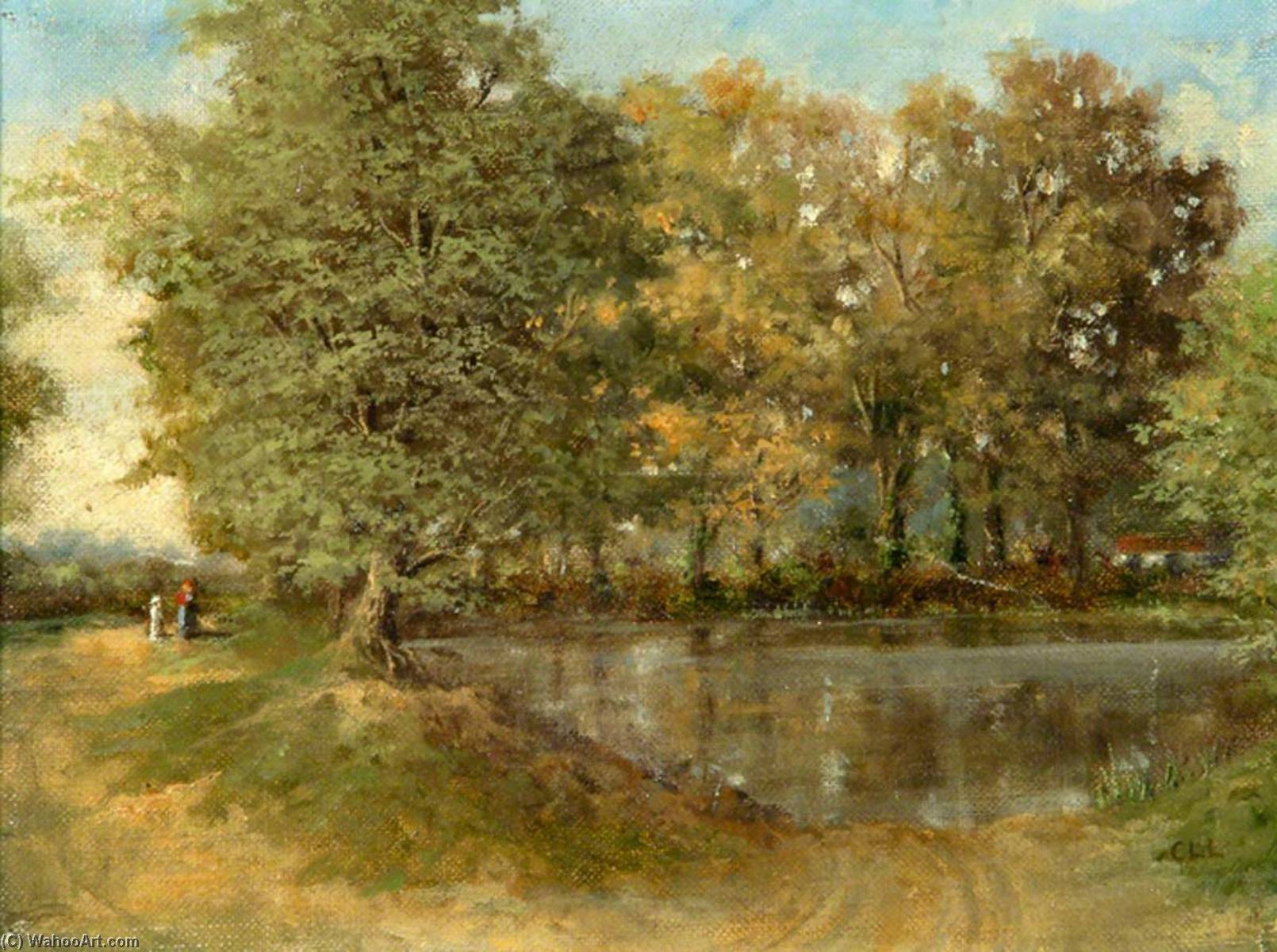 Hamsey Green Pond — Charles Langton Lockton
